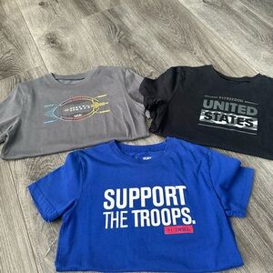 Under Armour Kids Tees - Gray, Black, Blue